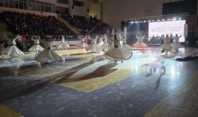 Konya Büyükşehir Sema Topluluğu'ndan görkemli gösteri