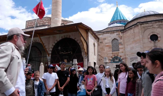 Konya Karatay'da 'Kitap Okuma Projesi' gezi ile ödüllendirildi