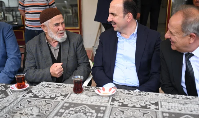 Konya'da Başkan Altay Sarayönü'nde vatandaşlarla buluştu