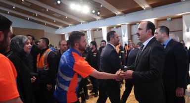 Konya'da Büyükşehir ve KOSKİ'de bayramlaşma