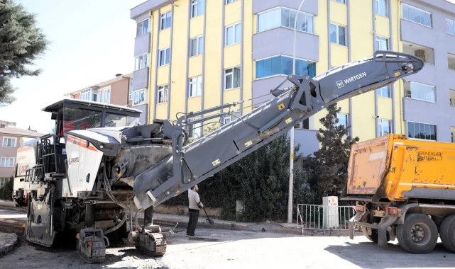 Körfez'de 22 kilometrelik üstyapı çalışması