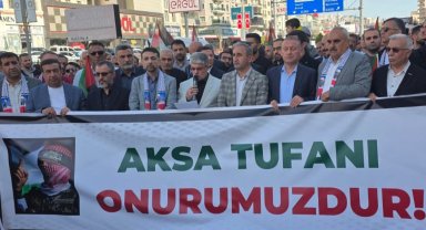 Kudüs'ün kardeş şehri Mardin'den Ortak Ses: 5 Dilli Tepki