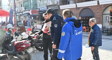 Manisa'da Sevgi Yollarında kameralı denetim