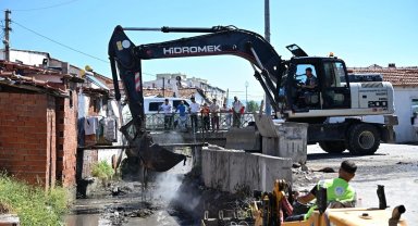 MASKİ'den Hacıishak'ta dere temizliği seferberliği