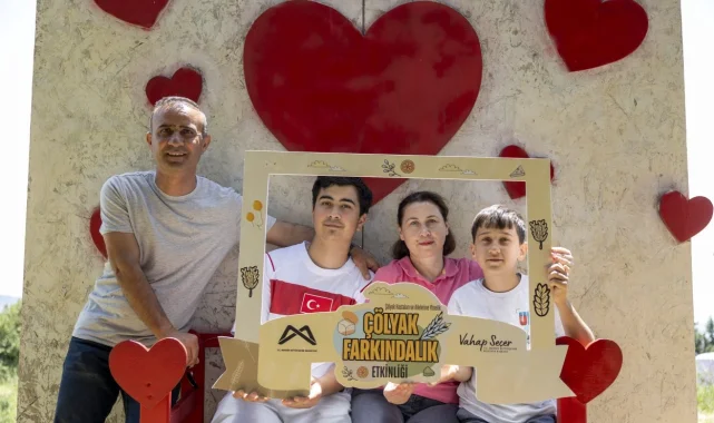 Mersin'de çölyak farkındalığı için anlamlı buluşma