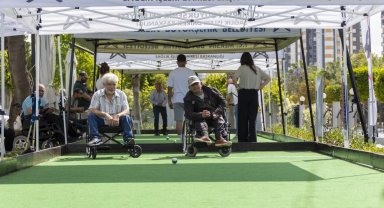 Mersin'de Engelsiz Bocce Turnuvası