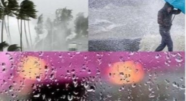Meteoroloji'den kuvvetli yağış ve rüzgar uyarısı