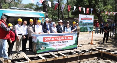 Muğla Dalaman'da Doğal Yaşam Alanı temeli atıldı