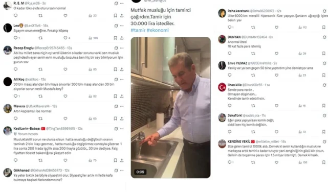 Mustafa Sarıgül'ü sosyal medyada Ti'ye aldılar