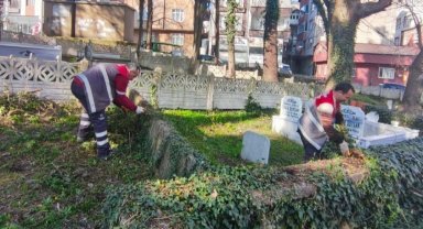 Ordu'da mezarlıklar bayram ziyaretine hazır