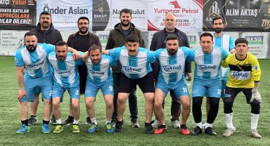 Ortadoğu Gazeteciler Cemiyeti ilk galibiyetini 6 golle aldı