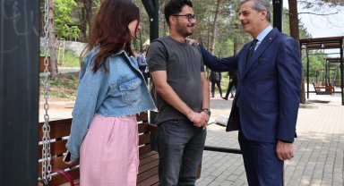 Sakarya'da Başkan Alemdar Huzur Koridoru'nu turladı