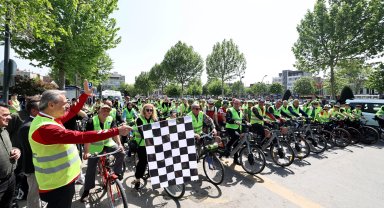 Sakarya'da pedallar farkındalık için çevrildi