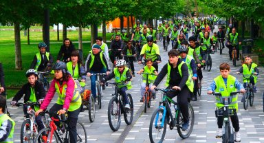 Sakarya'da pedallar güvenli ulaşıma çevriliyor