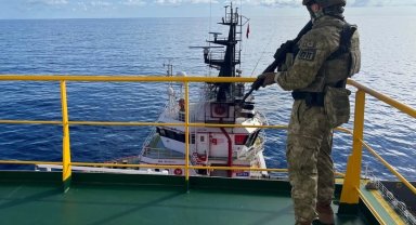 Somali açıklarında Türk Deniz Gücü'nden sondaj gemilerine güvenlik desteği