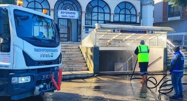 Trabzon'da bayram öncesi temizlik seferberliği