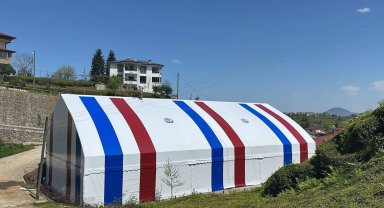 Trabzon'da ilçelere modern spor sahaları