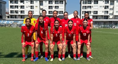 U16 Kız Milli Takımı turnuvaya 1 puanla başladı