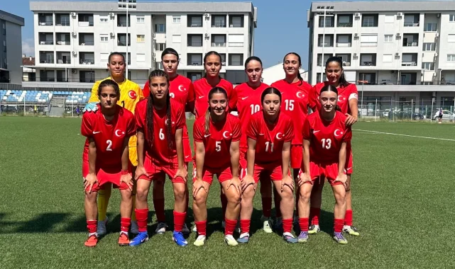 U16 Kız Milli Takımı turnuvaya 1 puanla başladı