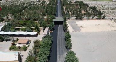 Yeni Asri Aile Mezarlığı'nda ulaşım konforu artırıldı