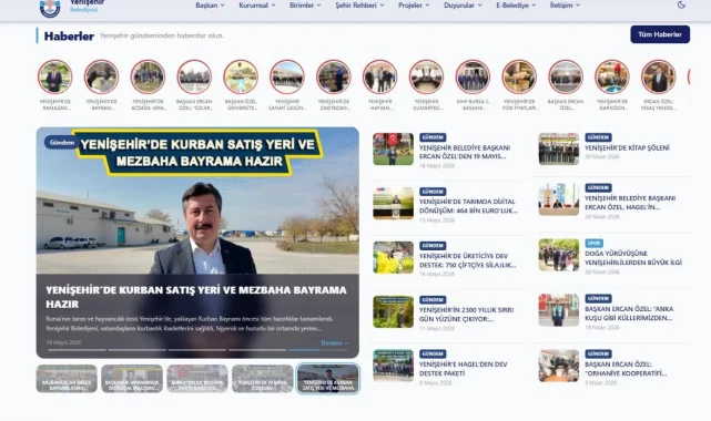 Yenişehir Belediyesi'nden dijitalde engelsiz dönem