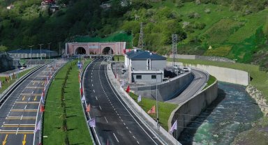 Zigana Tüneli seyahat süresi 20 dakika kısaldı
