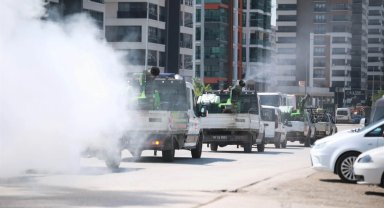 Ankara Keçiören'de 7/24 ilaçlama seferberliği