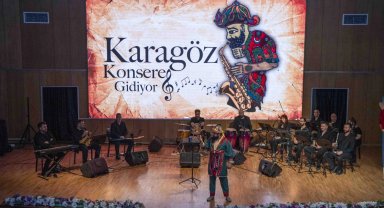 Ankara'da Karagöz Müzikali sezon finalini yaptı