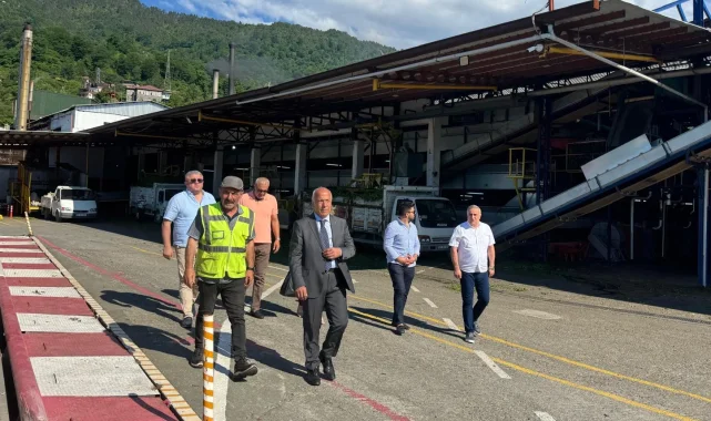 Artvin Ticaret Borsası'ndan çay fabrikası ziyareti