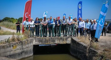 Balıkesir'de 13 mahalleye yeniden sulama suyu