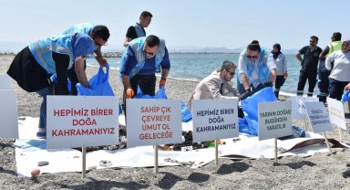 Balıkesir'de Deniz Çöpleri İzleme Programı ile kıyı temizliği yapıldı