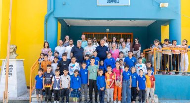 Başkan Tugay'dan Kirazlı çocuklara gezi ve şenlik müjdesi