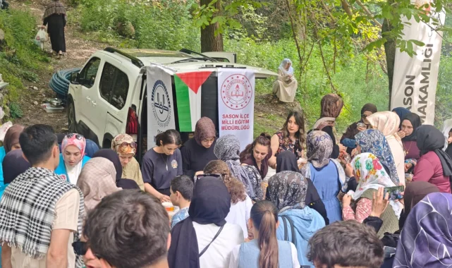 Batman Sason'da Gazze yararına kermes düzenlendi