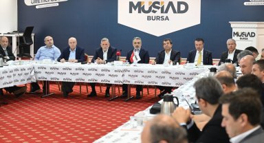 BTSO Başkanı Burkay MÜSİAD yönetimi ile buluştu