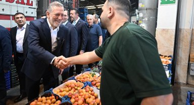 BTSO Başkanı Burkay'dan Bursa Kent Hali'ne ziyaret