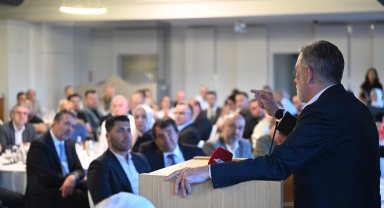 BTSO Başkanı İbrahim Burkay DOSAB'taki firmalarla buluştu