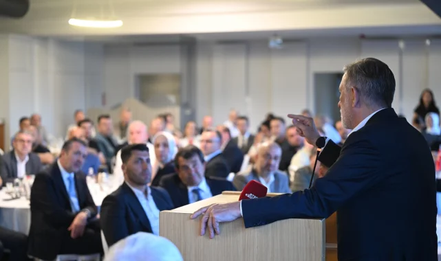 BTSO Başkanı İbrahim Burkay DOSAB'taki firmalarla buluştu