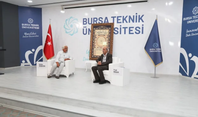 BTÜ Konuşmaları'nda Fuat Başar: "İlimle sanat ayrı şeyler değildir"
