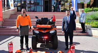 Bursa Belediyeler Birliği'nden orman yangınlarıyla mücadelede önemli farkındalık