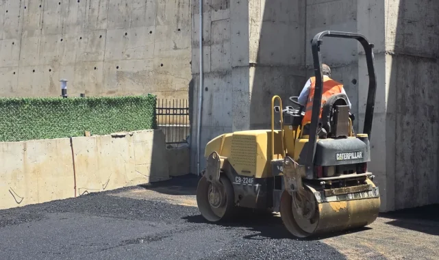 Bursa Gemlik'te asfalt çalışmalarına hız verildi