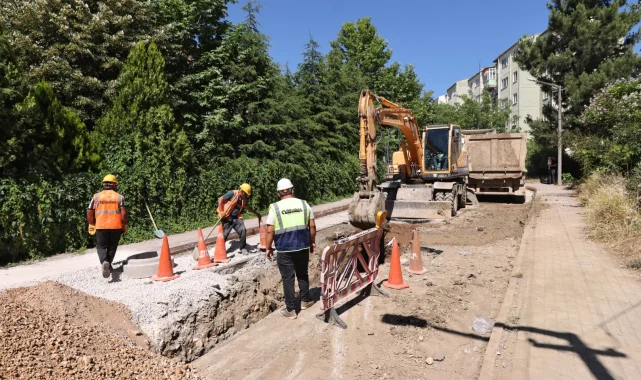 Bursa İnegöl'de Büyüşehir'den altyapı hamlesi
