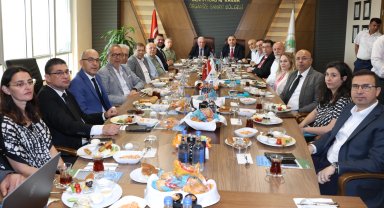 Bursa Nilüfer'de Başkan Özdemir sanayicilerle buluştu