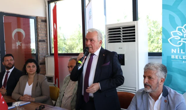 Bursa Nilüfer'de Başkan Özdemir, turizm projelerini muhtarlara anlattı
