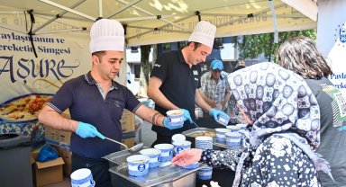 Bursa Nilüfer'de Muharrem ayının bereketi yaşandı
