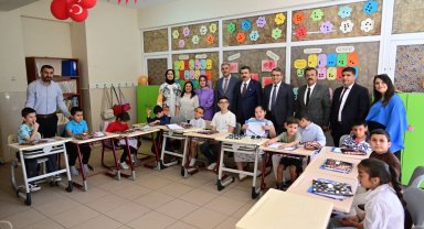 Bursa Yıldırım'da karne heyecanı
