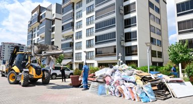 Bursa Yıldırım'daki yangının yaraları sarılıyor