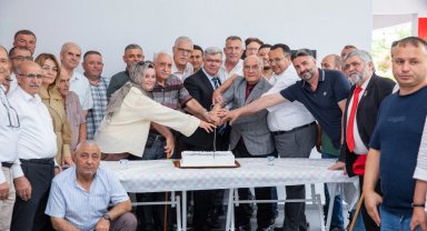Bursa'da şehit ve gazi babalarına Büyükşehir'den anlamlı ziyaret