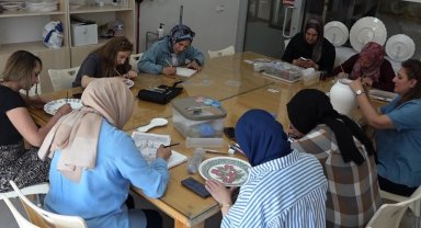 Çini sanatı MABESEN'de can buluyor