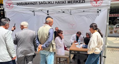 Doğubayazıt İlçe Sağlık'tan sağlıklı yaşama örnek çalışma