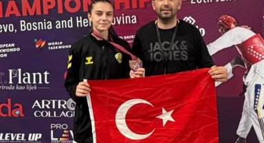 Emine Rana Adıgüzel Avrupa üçüncüsü oldu